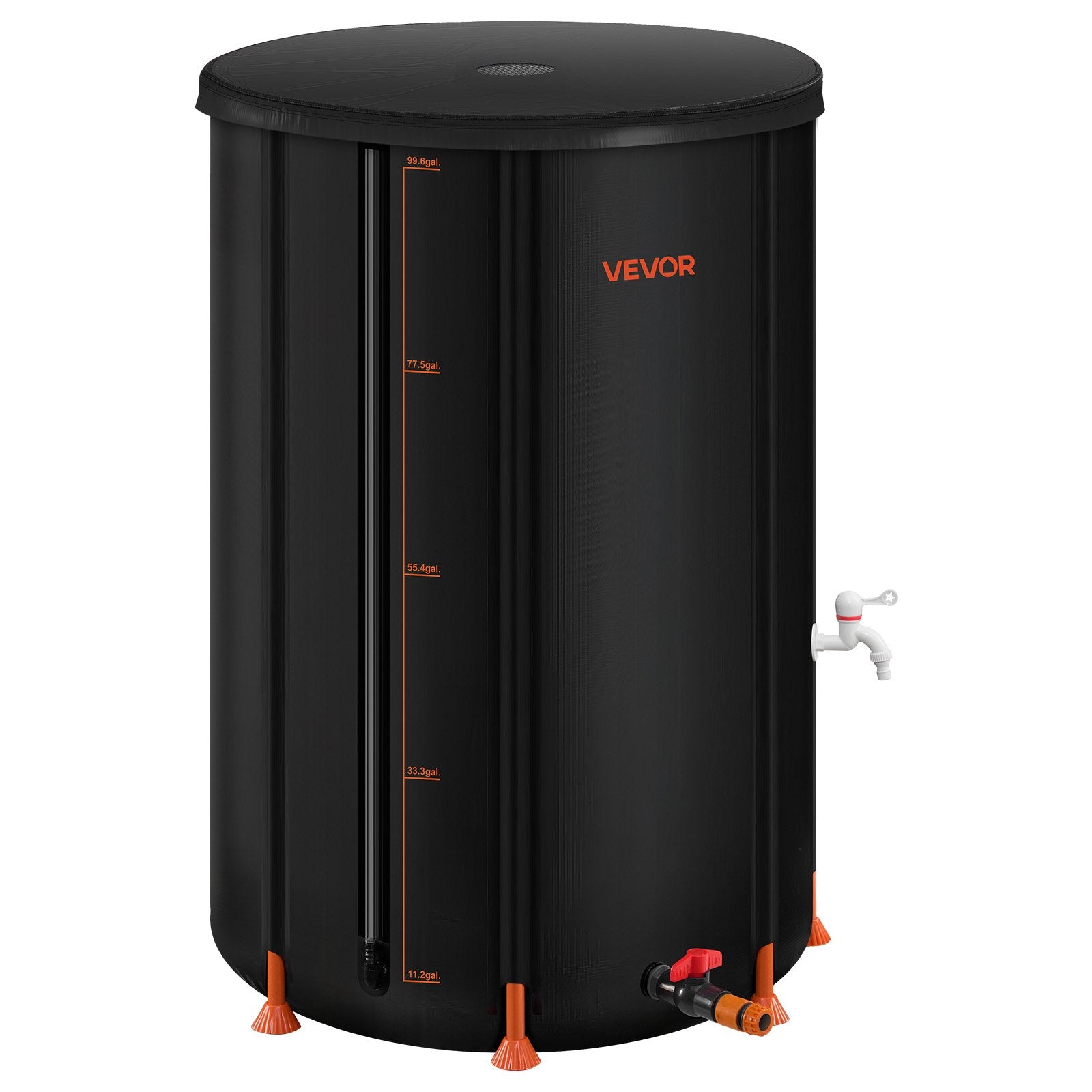 Sulankstoma lietaus vandens talpa VEVOR RB-0380, 380 L