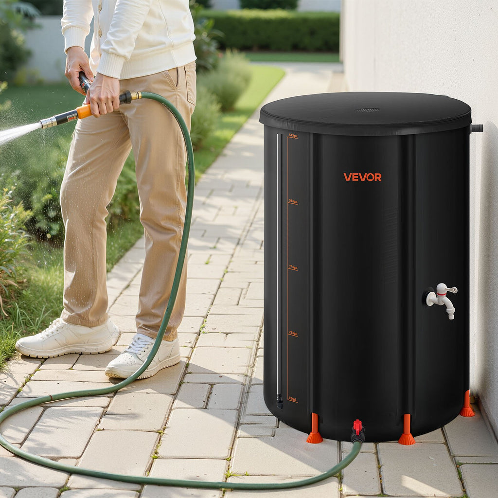 Sulankstoma lietaus vandens talpa VEVOR RB-0250, 250 L