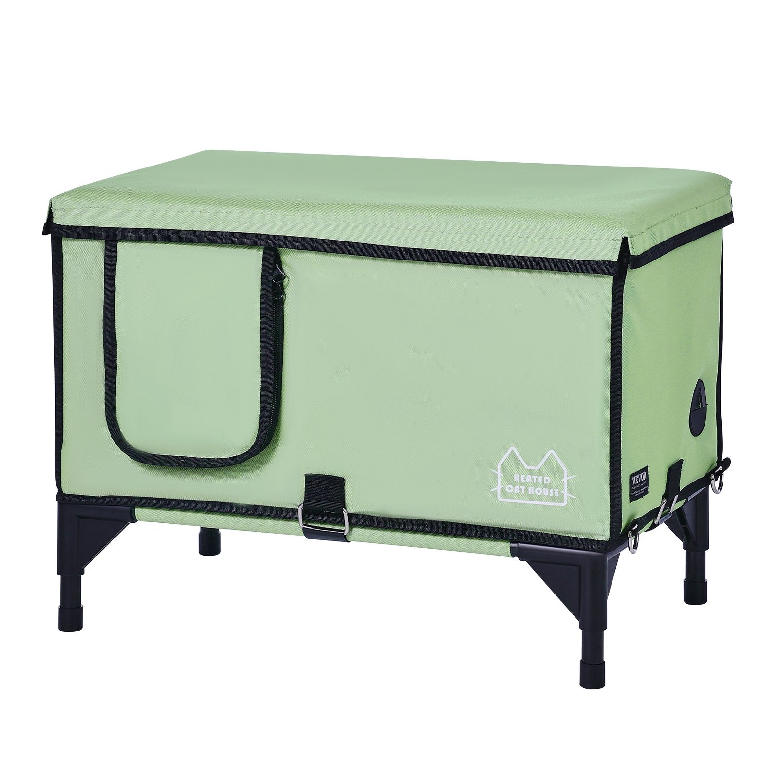 Šildomas namelis katėms VEVOR JUYI U9-O, 30W galia