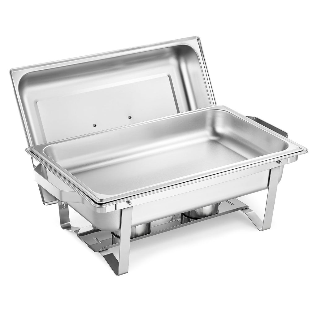 Maisto šildytuvas (Chafing Dish) VEVOR HZ-433, 4 vnt. rinkinys, 9,91 l