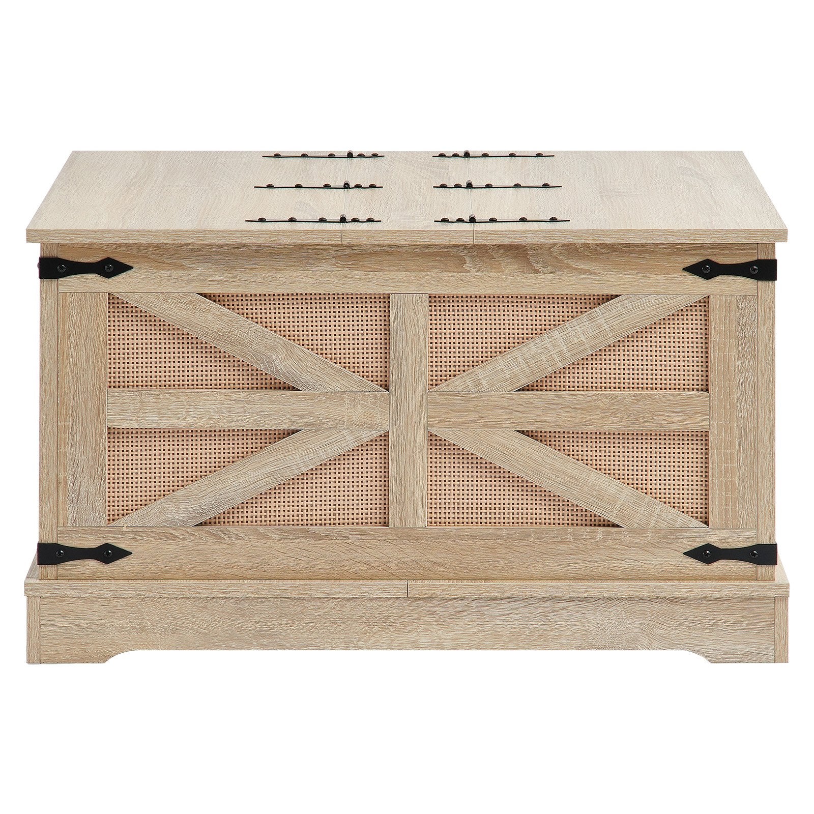 Pintas kavos staliukas VEVOR HYCT-MZBT-008, 80 cm ilgio