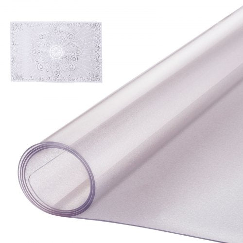 Plastikinė stalo apsauga VEVOR F085-1.5M-092155, 91x152 cm