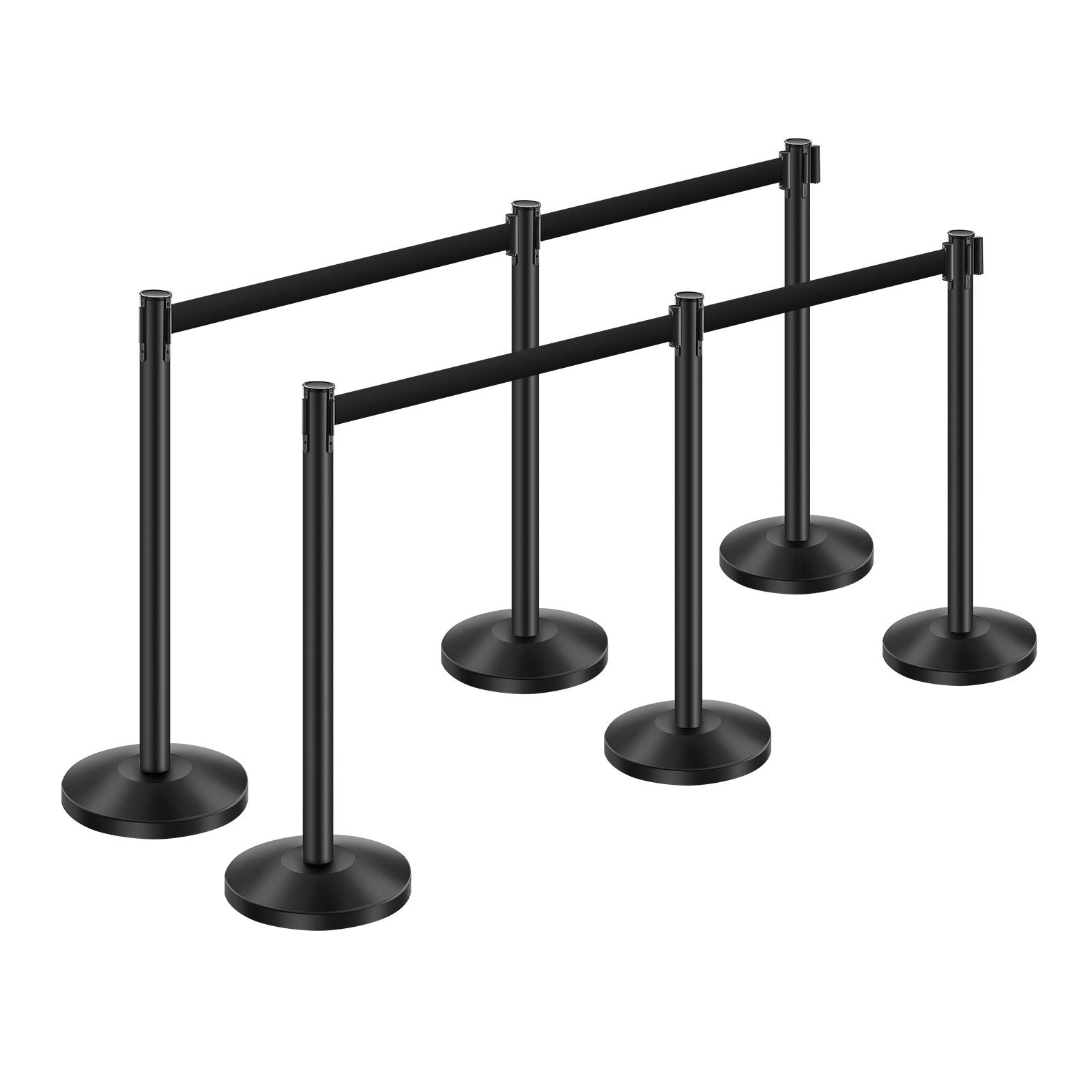 Eilių atitvarai VEVOR HGH2M320ZDTC-6, 6 vnt. komplektas