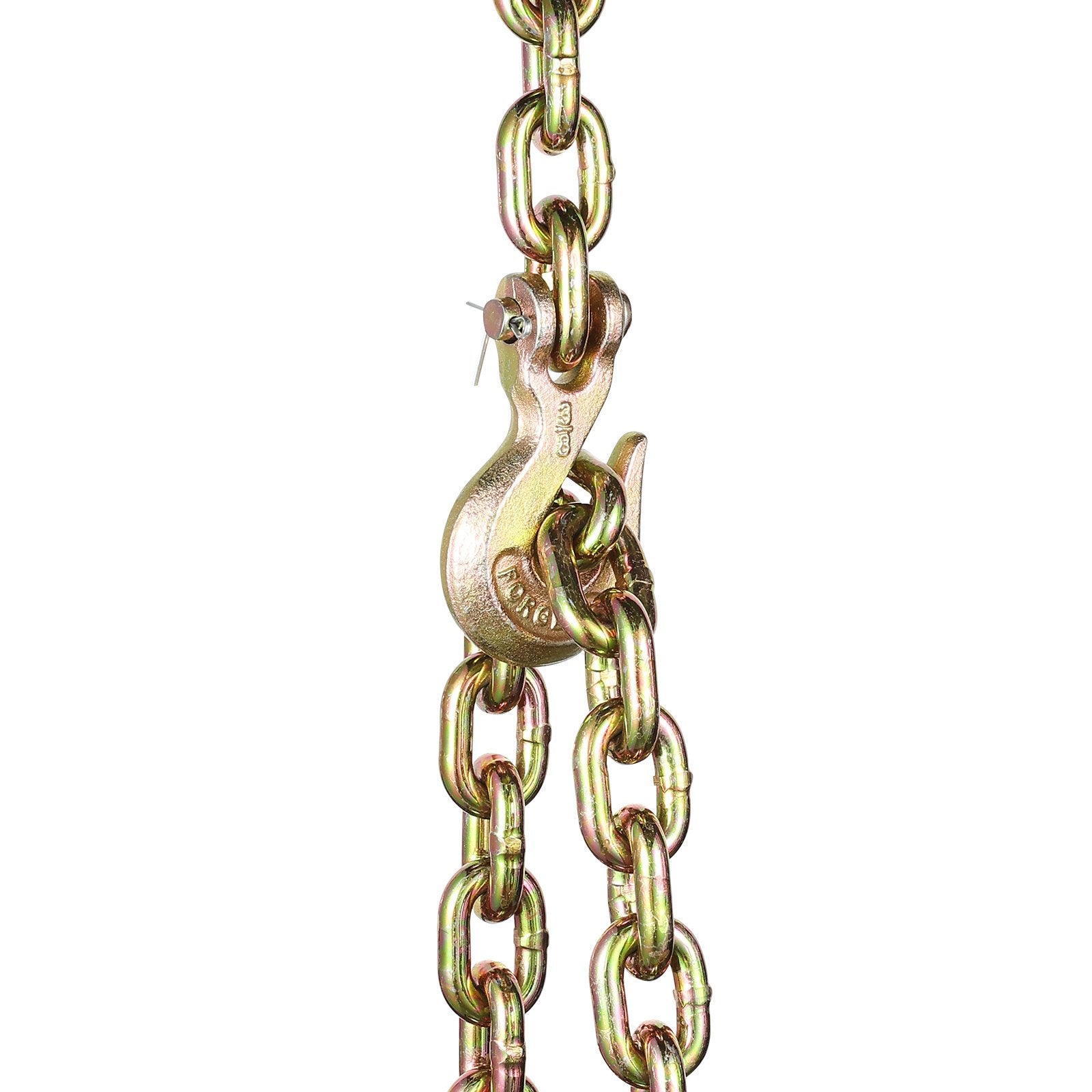 Tvirtinimo grandinė VEVOR G80, 10 mm x 3,16 m, 2 vnt.