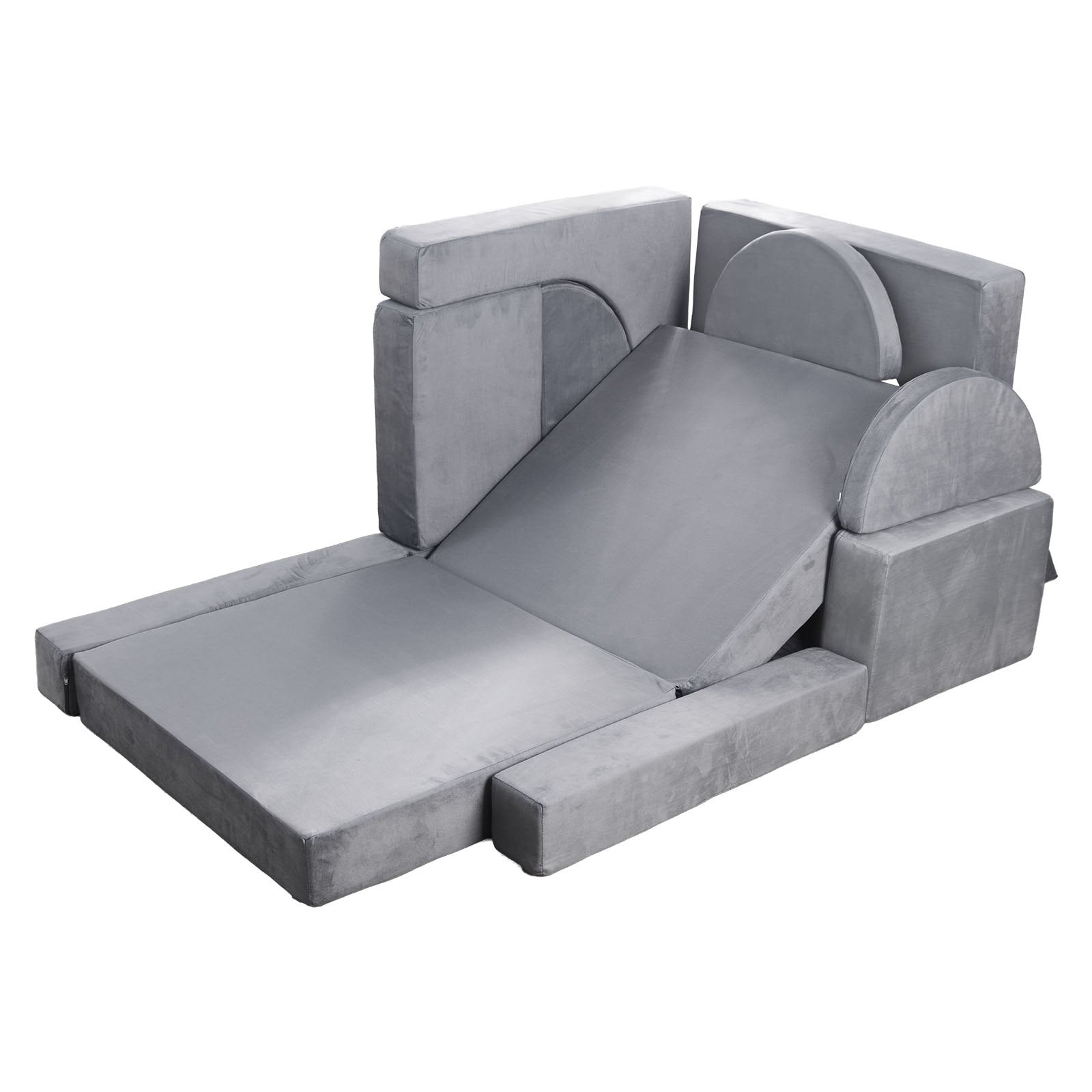 Modulinė vaikiška žaidimų sofa VEVOR SF-1790, 14 dalių rinkinys