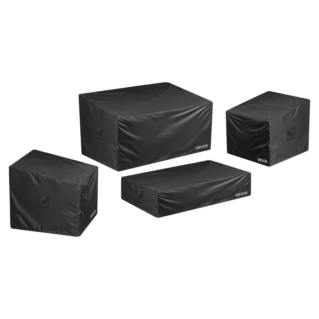 Lauko baldų uždangalų rinkinys VEVOR J-24V11, 4 dalių