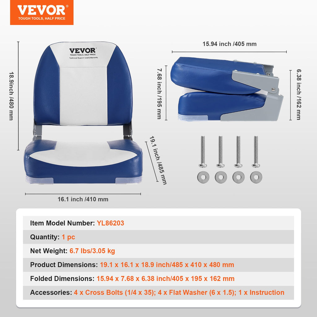 Valties kėdės VEVOR YL86203-2pcs, 2 vnt. komplektas