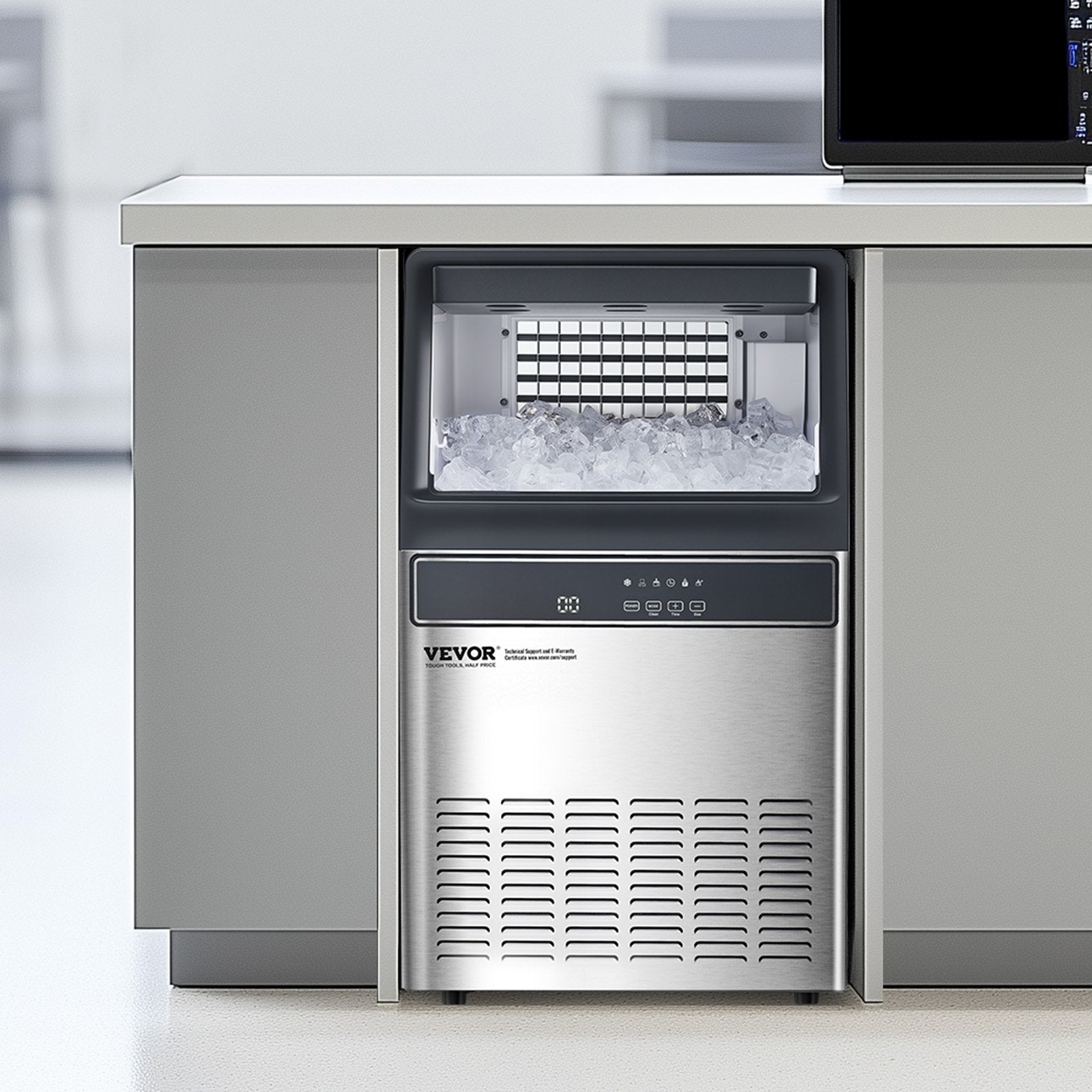 Ledo gaminimo aparatas VEVOR IMC9000B-CB, 50 kg/24 val.