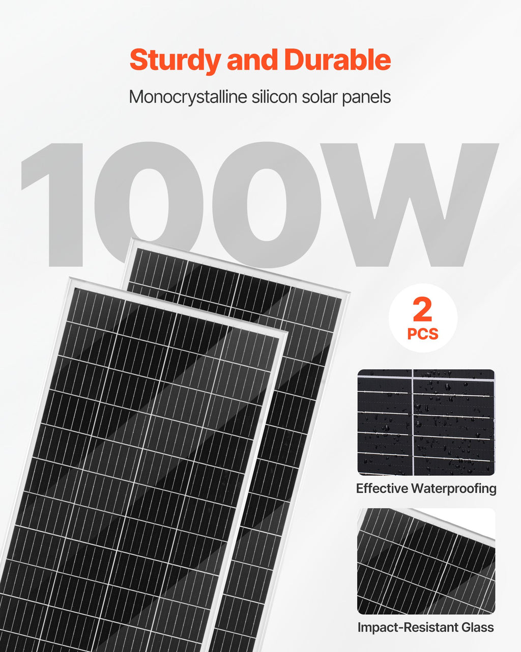 Saulės ir vėjo energijos rinkinys VEVOR 400W, 12V