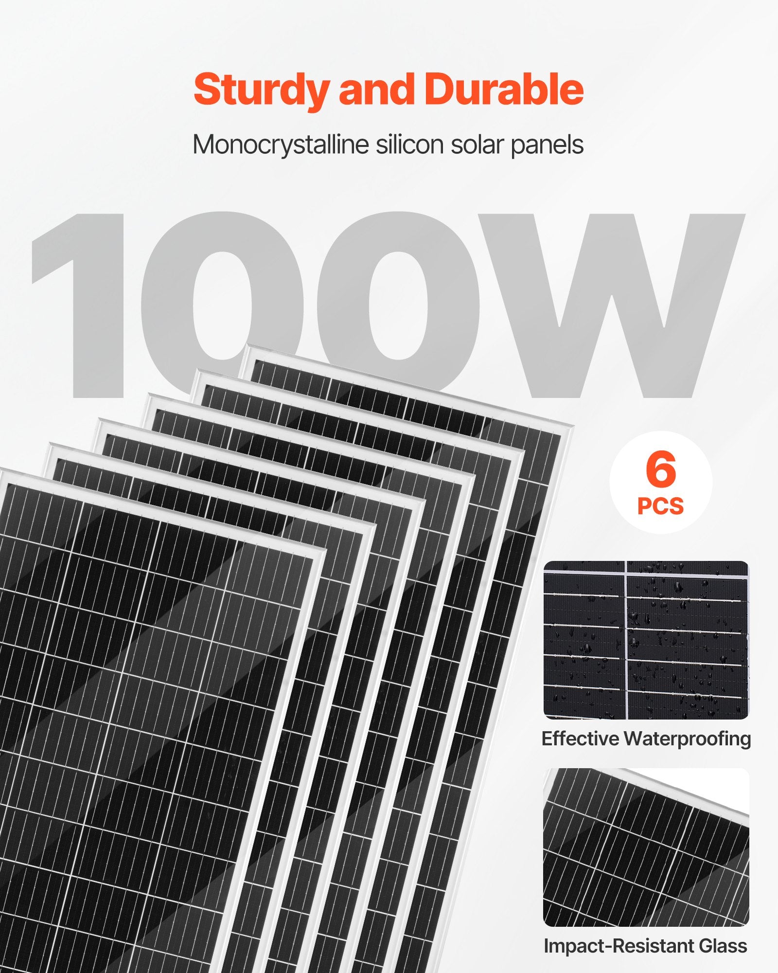 Saulės ir vėjo energijos sistemų rinkinys VEVOR 24V 1000W, 3000W inverteris