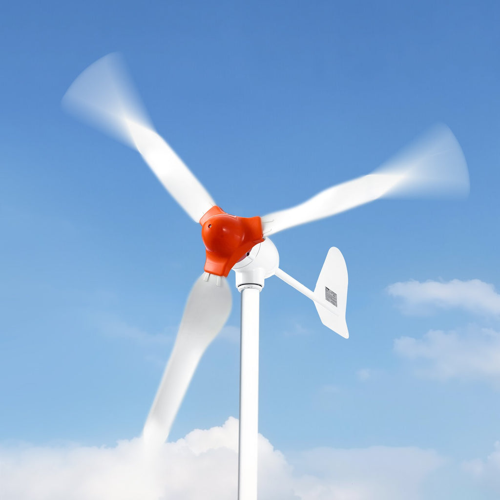 Saulės ir vėjo energijos sistemų rinkinys VEVOR 24V 1000W, 3000W inverteris