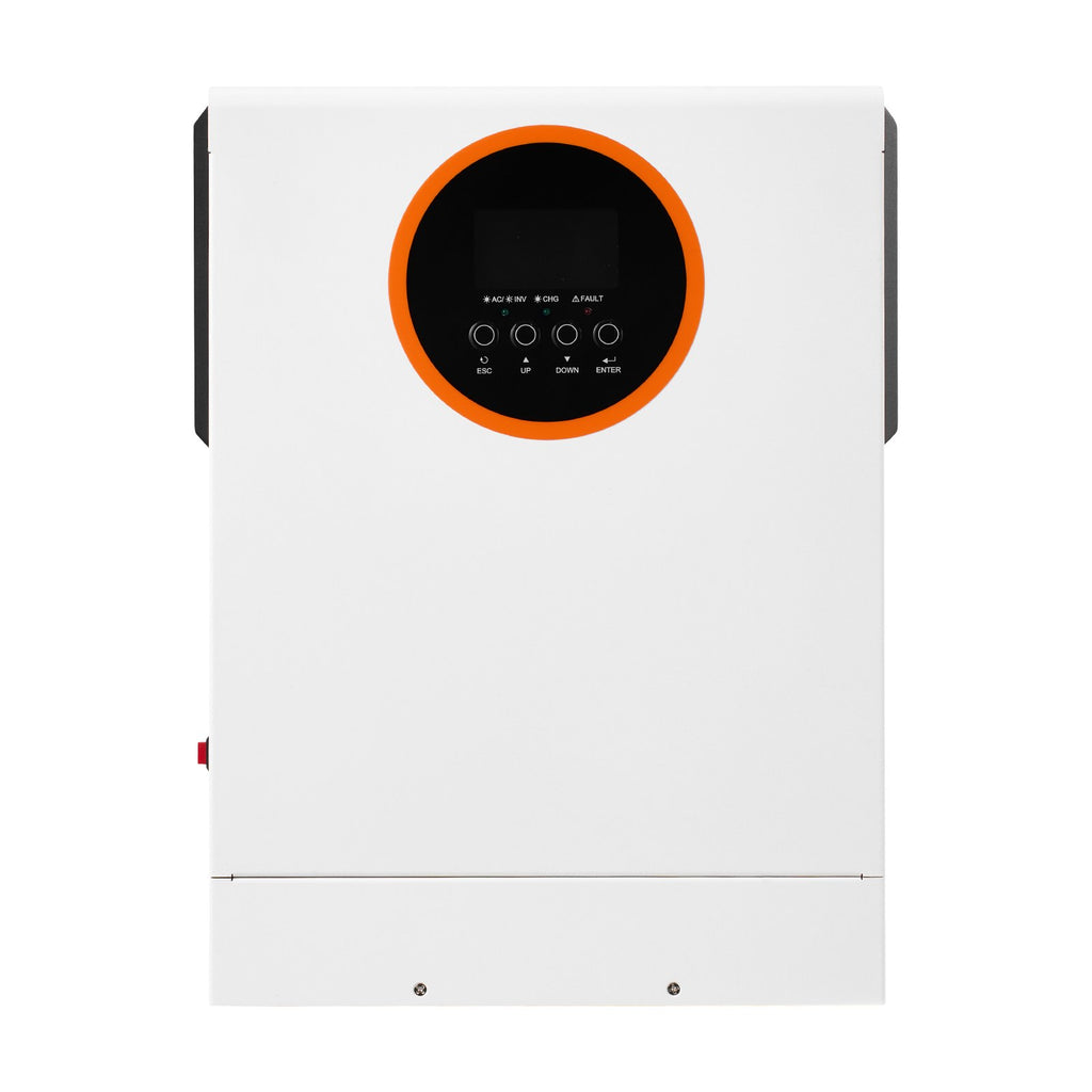 Saulės ir vėjo energijos sistemų rinkinys VEVOR 24V 1000W, 3000W inverteris