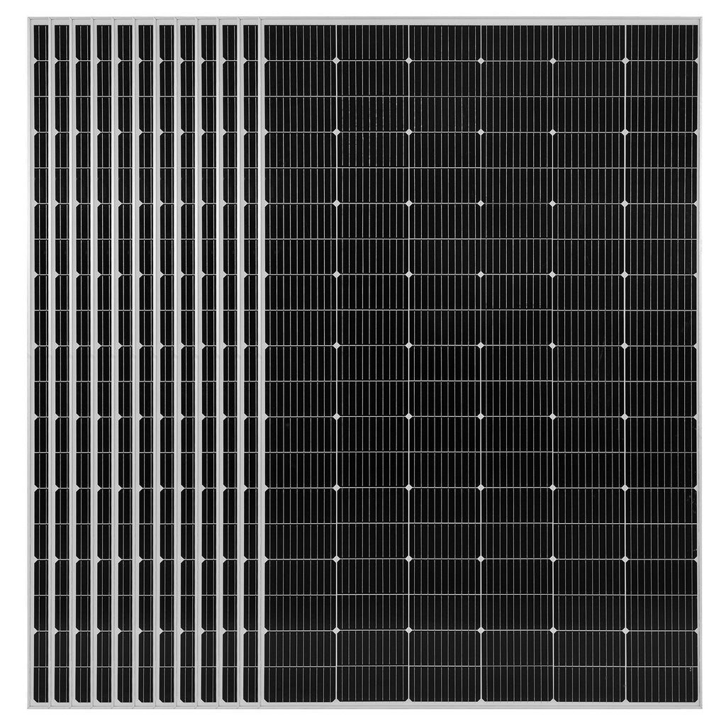 Saulės elektrinės komplektas VEVOR 4800W 48V, su 300Ah LiFePO₄ akumuliatoriumi