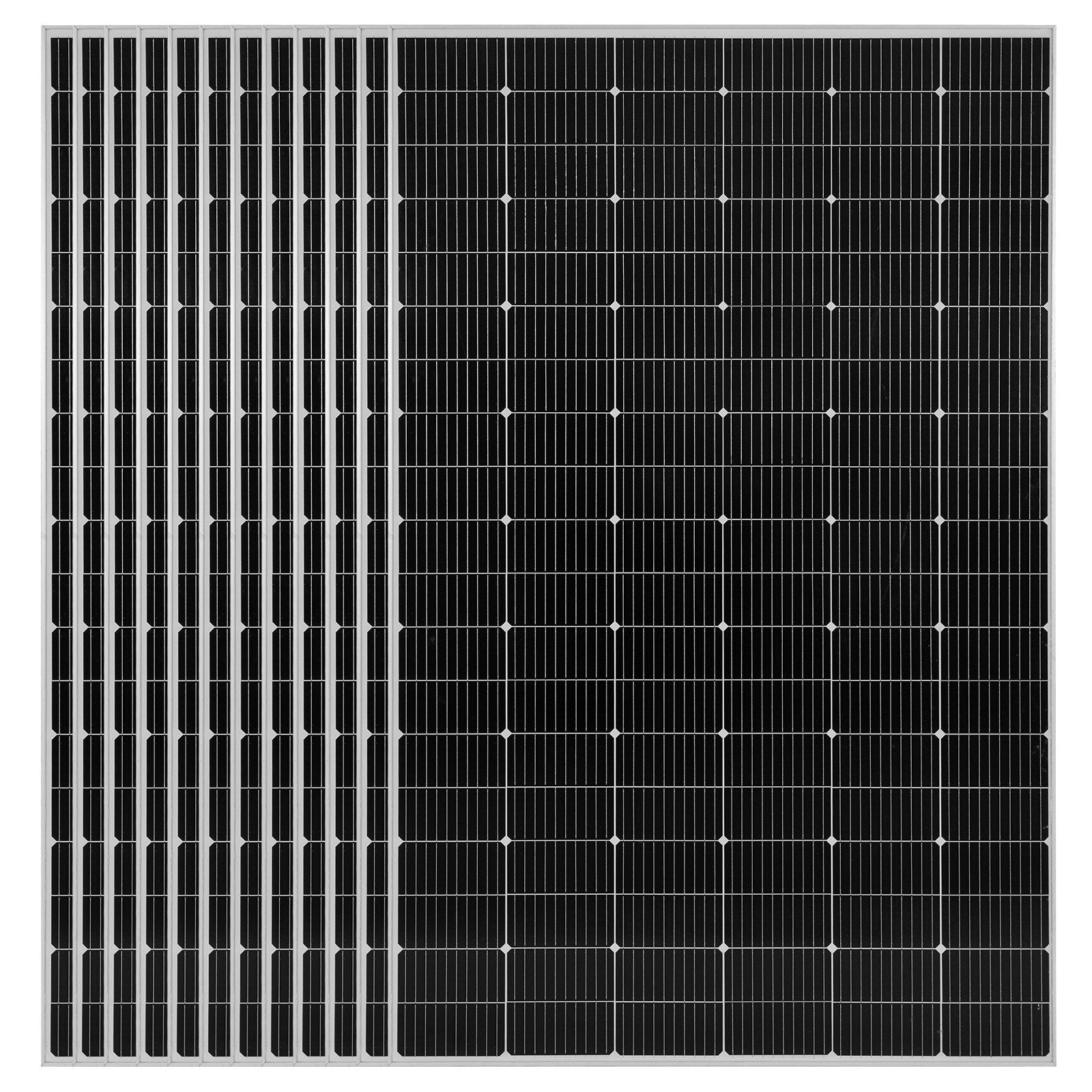Saulės elektrinės komplektas VEVOR 4800W 48V, su 300Ah LiFePO₄ akumuliatoriumi