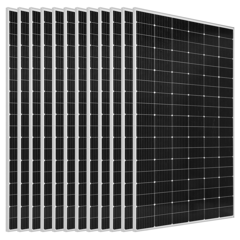 Saulės elektrinės komplektas VEVOR 4800W 48V, su 300Ah LiFePO₄ akumuliatoriumi