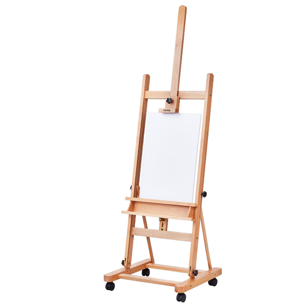Molbertas VEVOR W02, talpinantis iki 121 cm drobę
