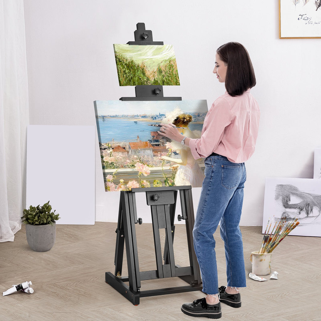 Studijinis molbertas VEVOR W14, iki 195 cm drobėms