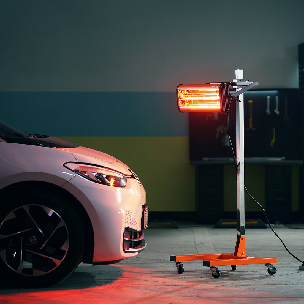 Infraraudonųjų spindulių džiovinimo lempa VEVOR 1A, 1500W