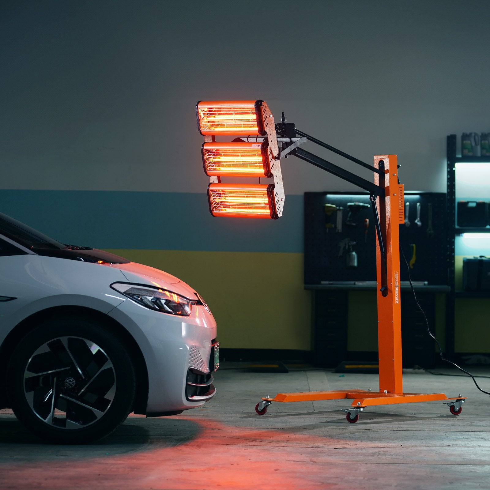 Infraraudonųjų spindulių džiovinimo lempa VEVOR 3A, 3300W