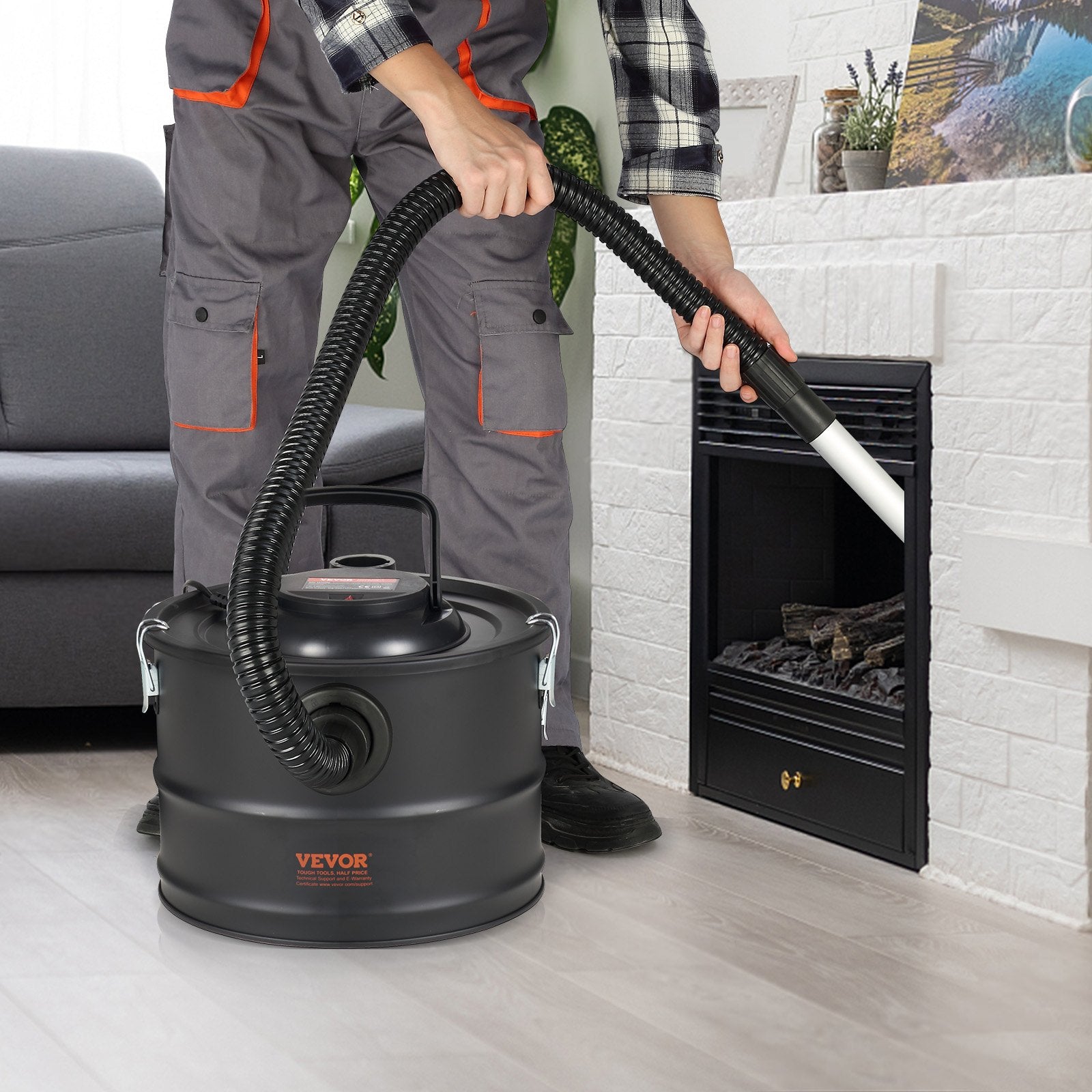 Pelenų siurblys VEVOR K-622/1200, 1200W