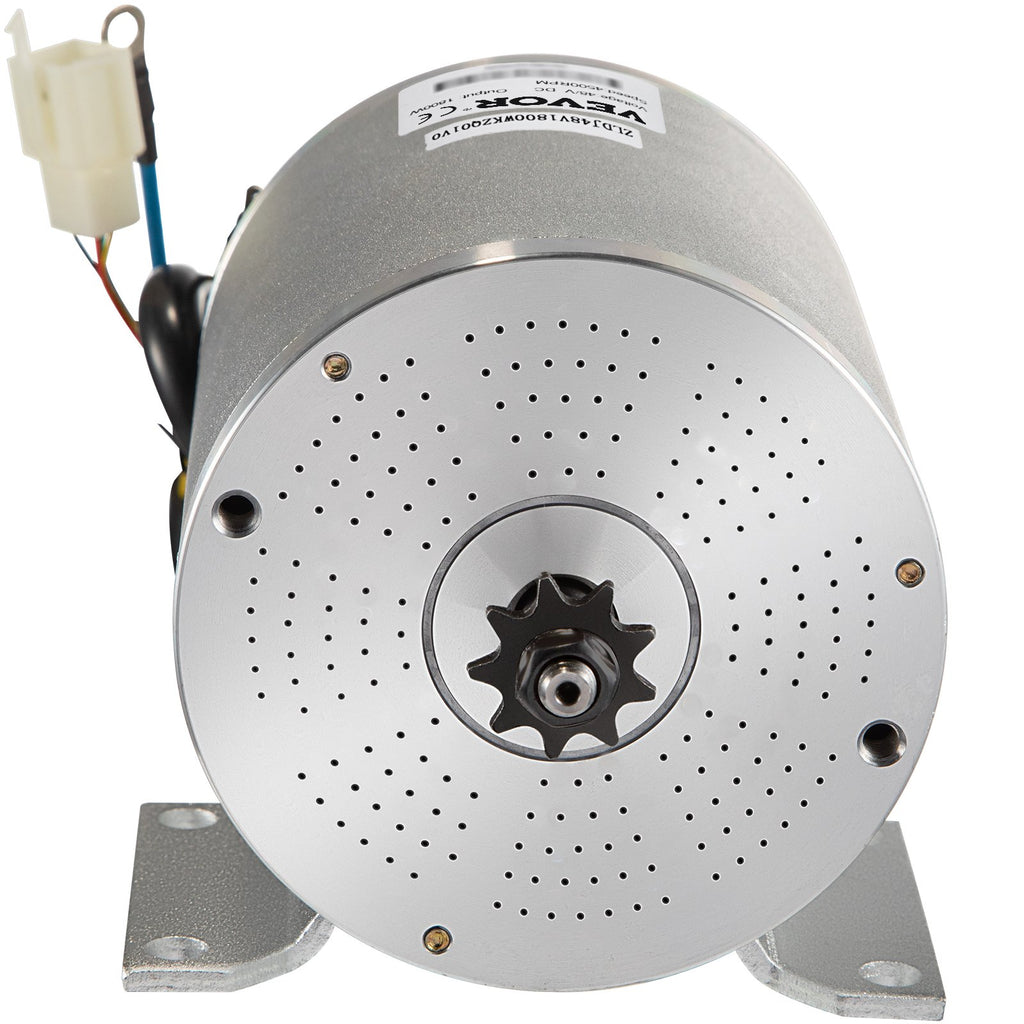 Bešepetėlinis nuolatinės srovės variklio komplektas VEVOR 2000W 48V, 4300 RPM