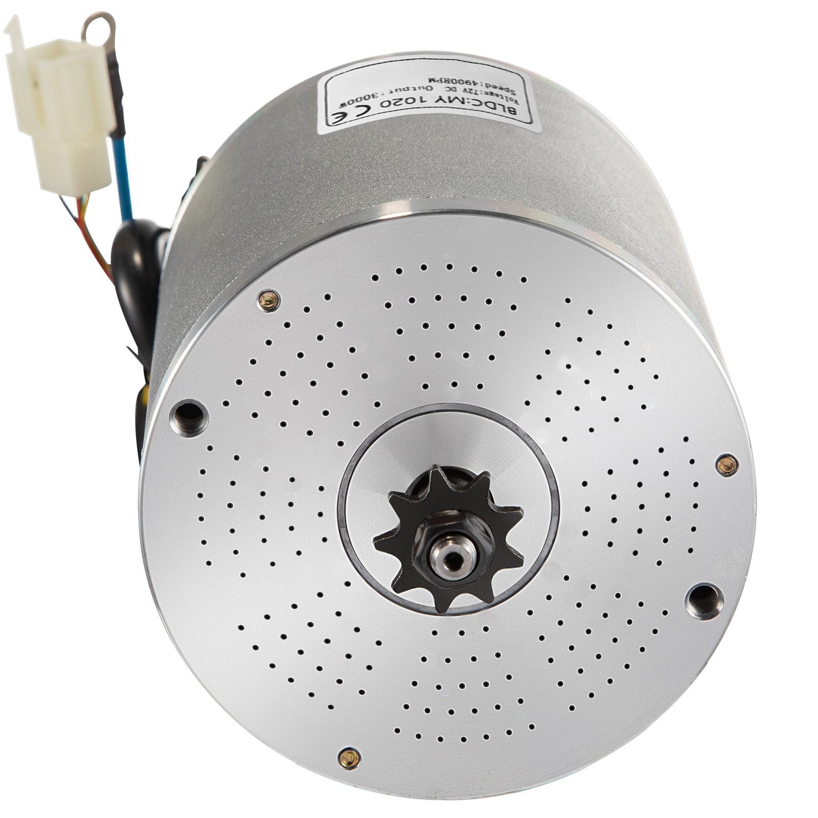 Bešepetėlinis variklis VEVOR 72V 3000W, 4900 RPM