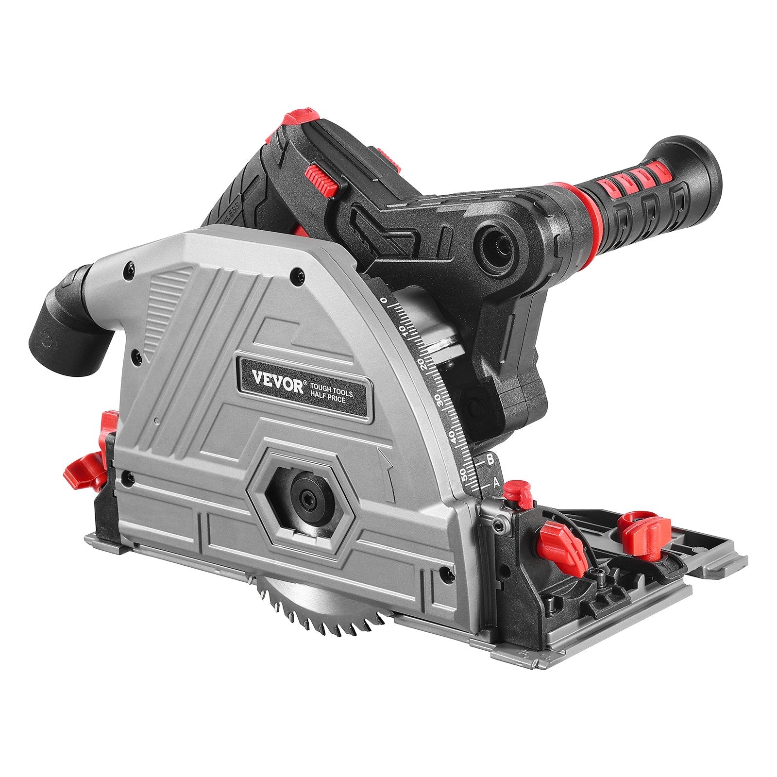 Akumuliatorinis įleidžiamas diskinis pjūklas VEVOR 8140, 140 mm