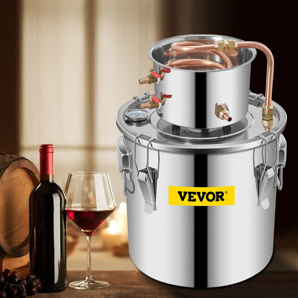Distiliavimo aparatas VEVOR, 12,5 l talpa