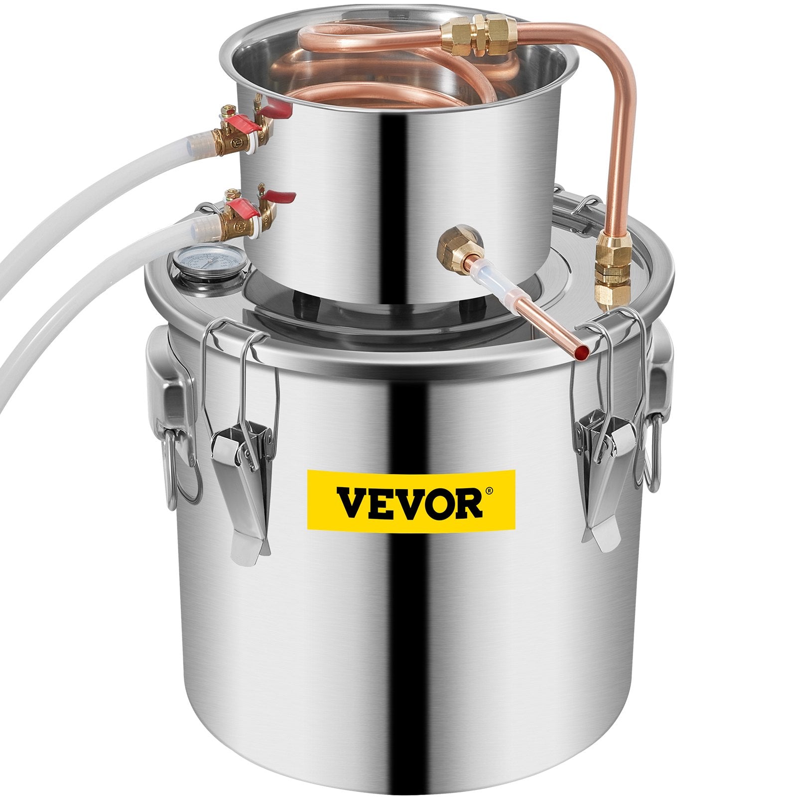 Distiliatorius VEVOR 12L, nerūdijančio plieno
