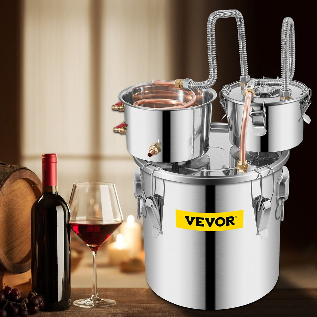 Distiliavimo aparatas VEVOR 5 Gal, 19 l talpa