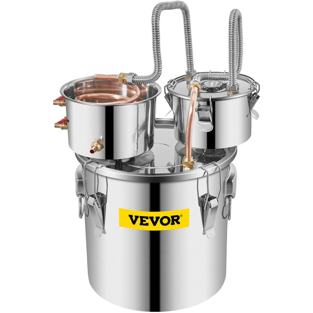 Distiliavimo aparatas VEVOR 5 Gal, 19 l talpa
