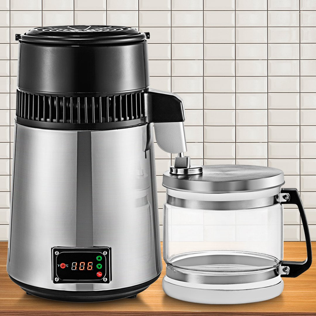 Vandens distiliatorius VEVOR 750W, 4L talpos
