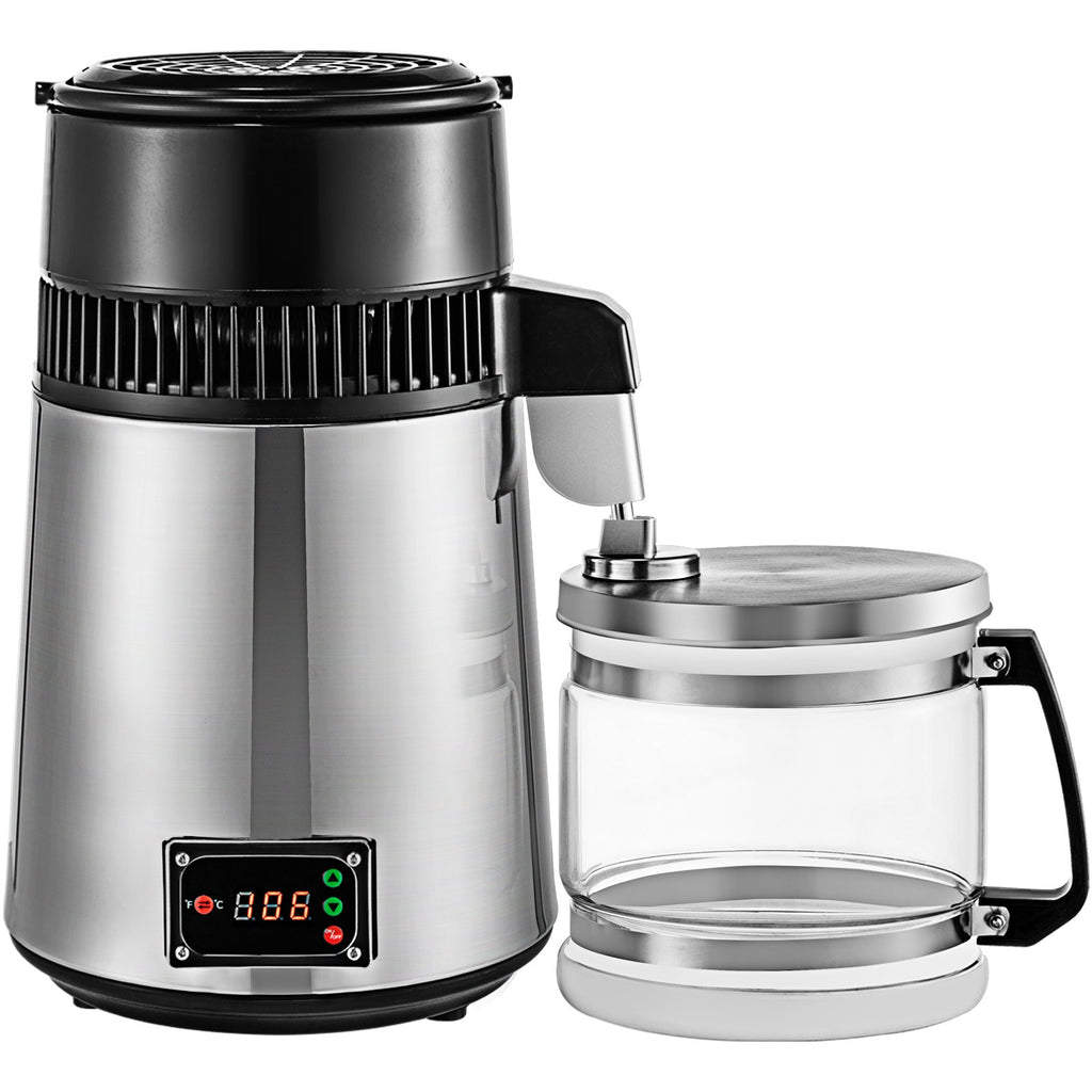 Vandens distiliatorius VEVOR 750W, 4L talpos