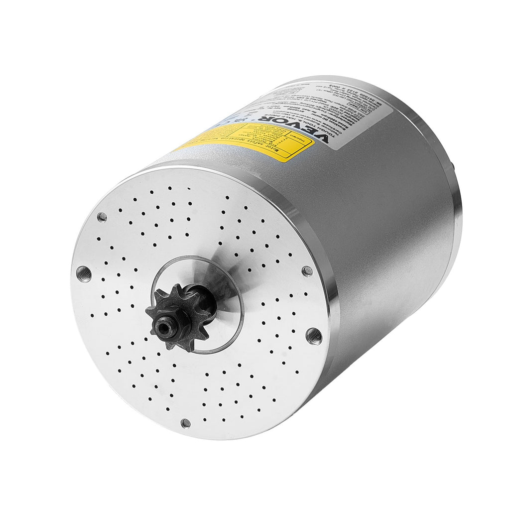 Elektrinis bešepetėlis variklio komplektas VEVOR JZ72V3000W, 3000W