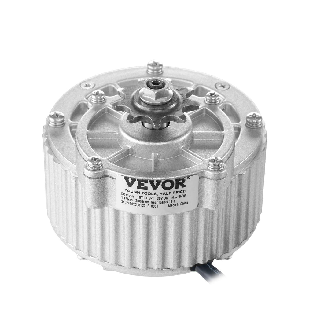 Elektrinio variklio komplektas VEVOR BY1018-1, 450W