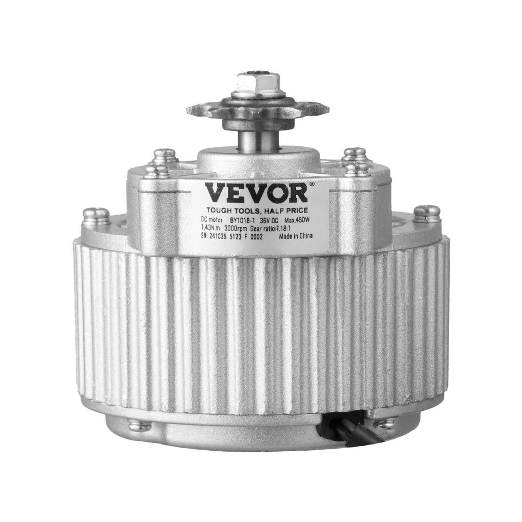 Elektrinis variklio komplektas VEVOR BY1018-1, 450W