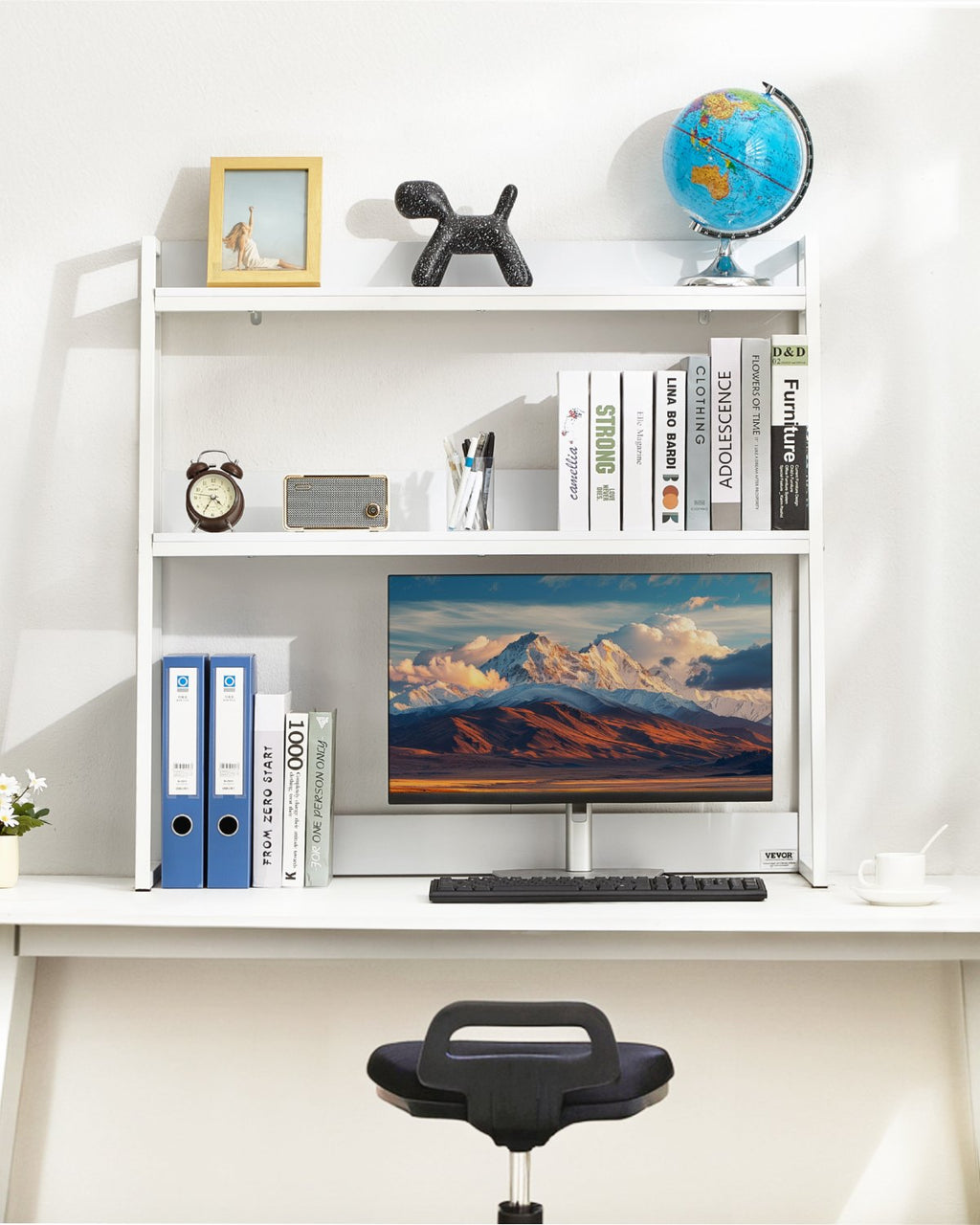 Stalinis knygų lentynų stovas VEVOR KLBS-08, 95 x 32 x 90 cm
