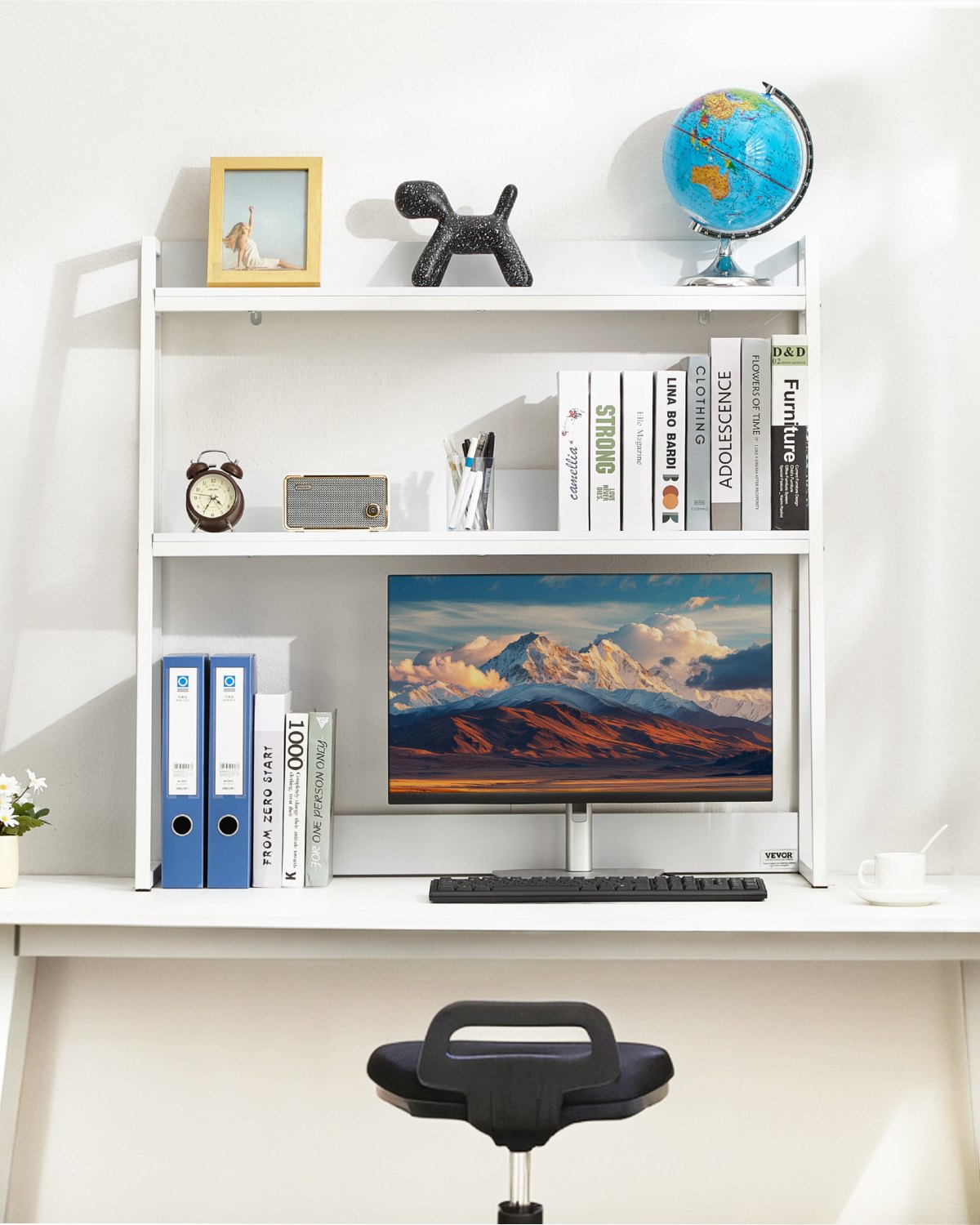 Stalinis knygų lentynų stovas VEVOR KLBS-08, 95 x 32 x 90 cm