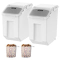 Birių produktų talpos VEVOR F-8908, 2 x 15 l