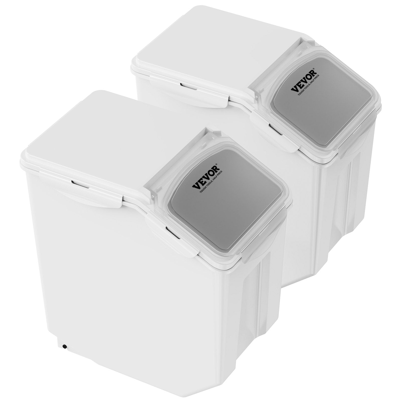 Birių produktų talpos VEVOR F-8908, 2 x 15 l