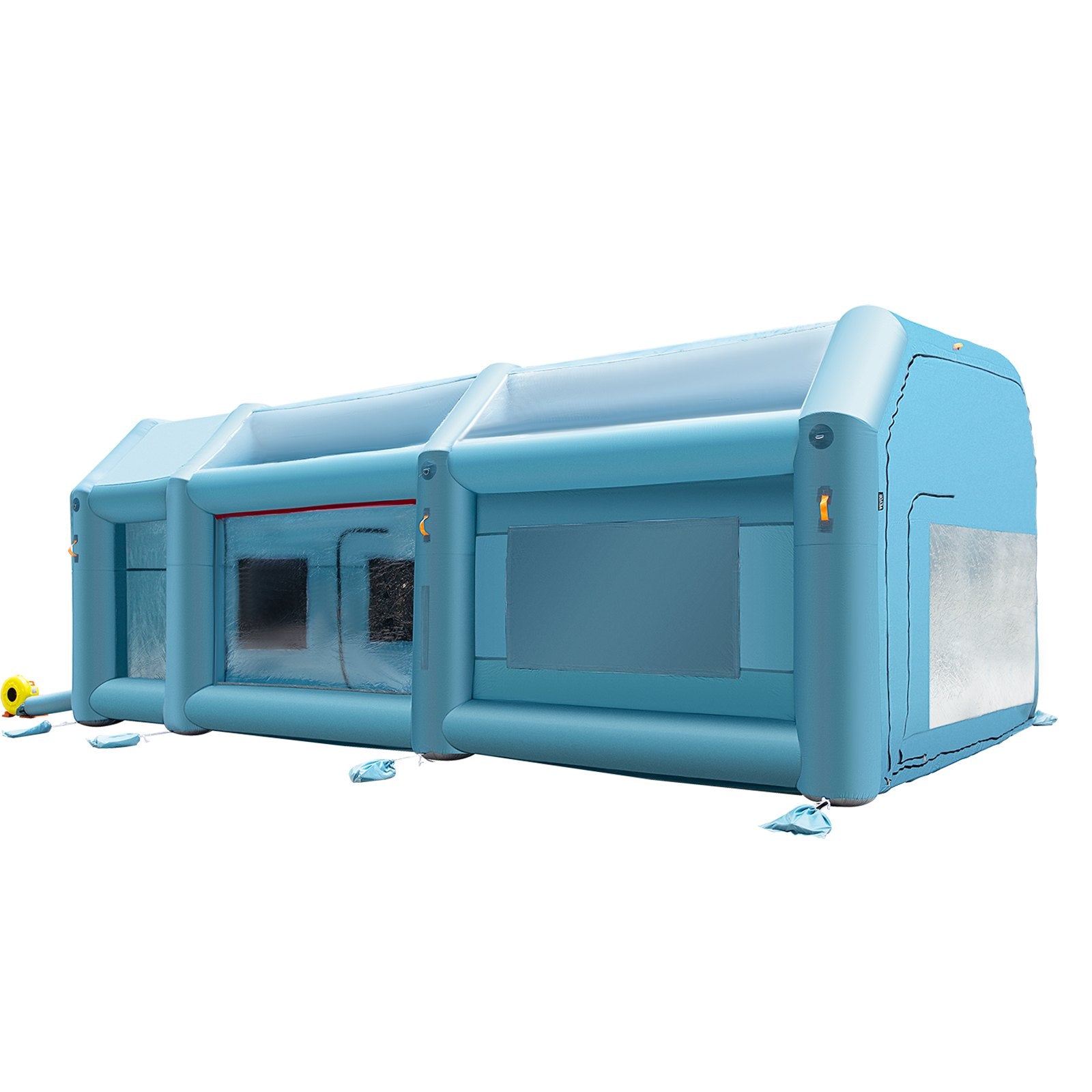 Pripučiama dažymo kamera VEVOR 7X4X2.5M, 7 x 4 x 2.5 m