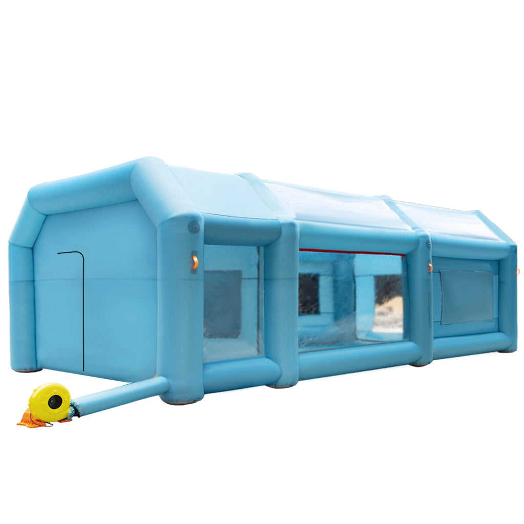 Pripučiama dažymo kamera VEVOR 7X4X2.5M, 7 x 4 x 2.5 m