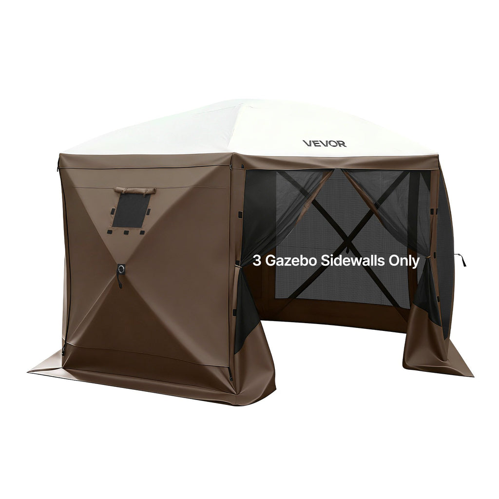 Pavėsinės šoninės sienelės VEVOR FYPJ-001, 1,73 x 1,48 m