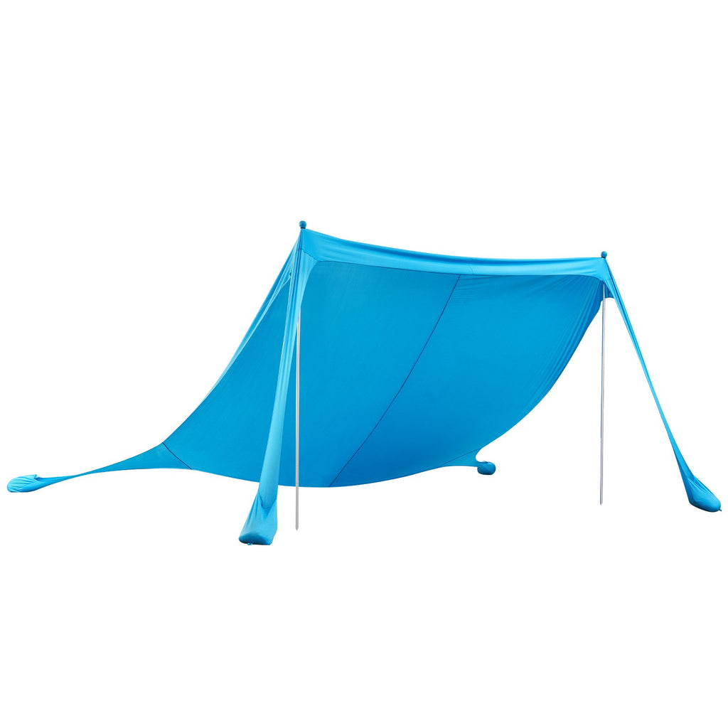 Paplūdimio palapinė nuo saulės VEVOR TM003, 3,4 x 3,4 m