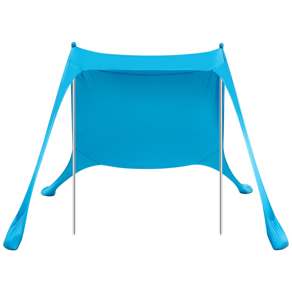 Paplūdimio palapinė nuo saulės VEVOR TM002, 2,3 x 2,3 m