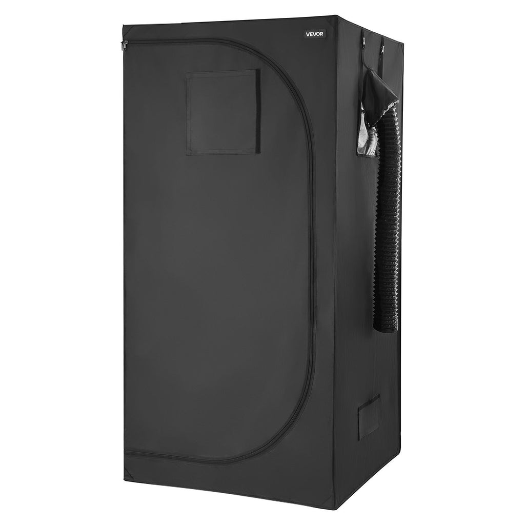 Auginimo palapinės komplektas VEVOR ORGTK100100200, 100 x 100 x 200 cm