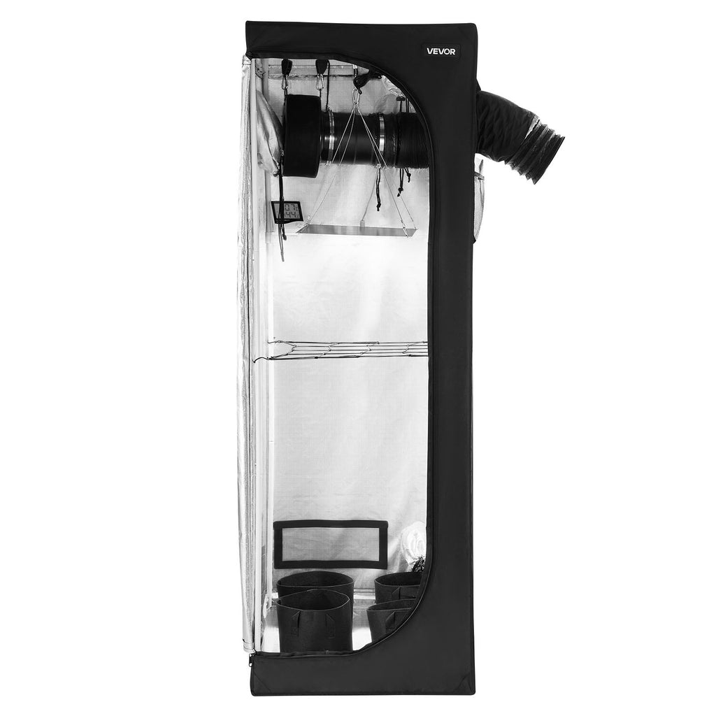Auginimo palapinės komplektas VEVOR ORGTK6060180, 60 x 60 x 180 cm