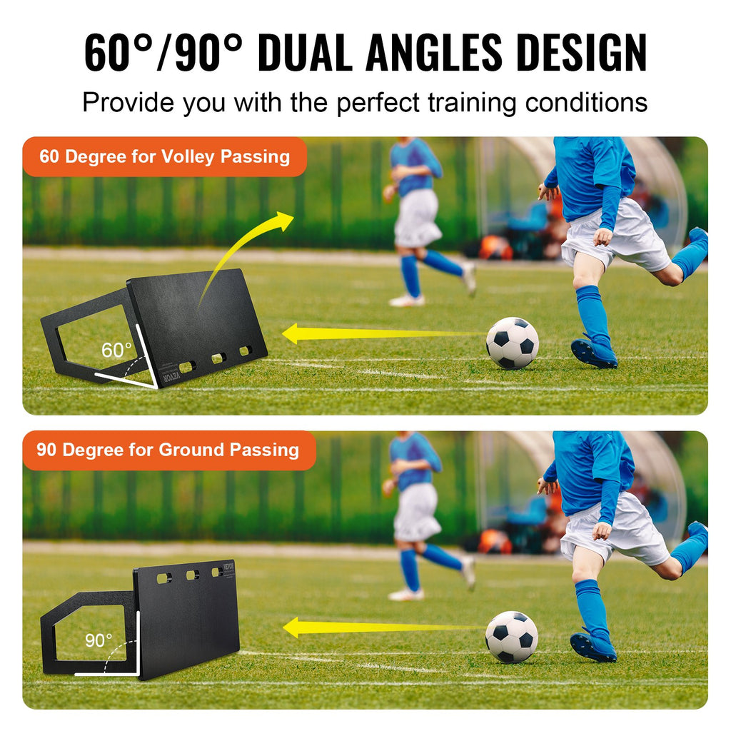 Futbolo atšvaito sienelė VEVOR YQ2023001, 100x40 cm
