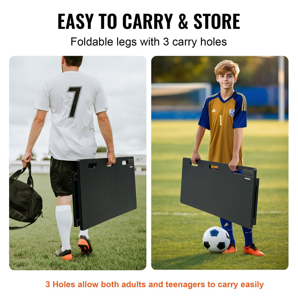Futbolo atšvaito sienelė VEVOR YQ2023002, 115x45 cm