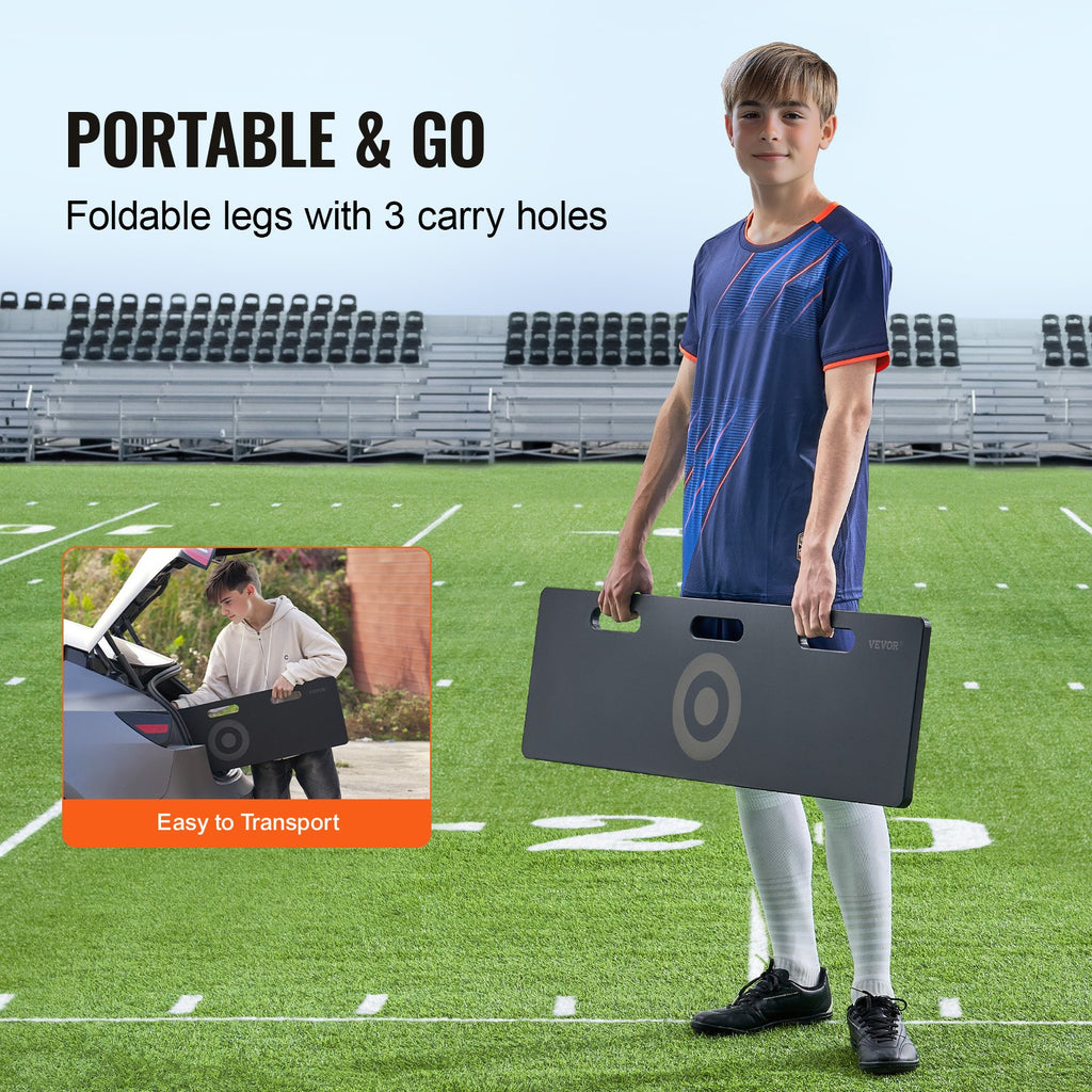 Futbolo atšvaito sienelė VEVOR YQ2024003, 100x30 cm